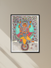 Nritya Ganesha (Dancing Ganesha), Madhubani by Ambika devi for sale