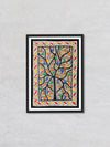 Nurturing Canopy, Madhubani Painting by Ambika Devi