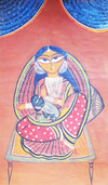 Nurturing Love: Uttam Chitrakar's Kalighat Treasure