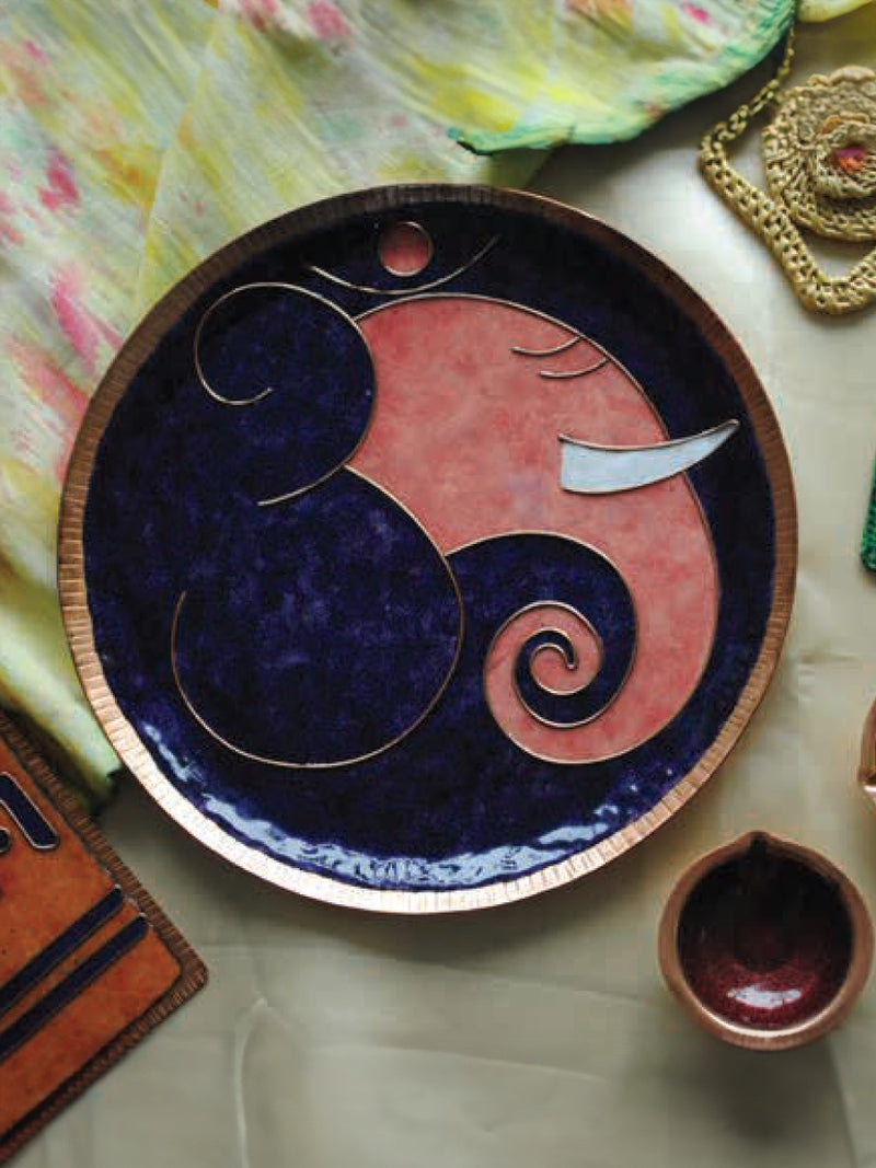 Shop Ganpati Plate by EkiBeki