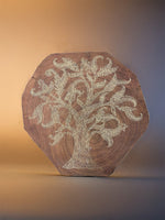 Enchanting Tree In Brass Inlay on wood by Faraz Aqeel