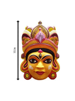 Maa Durga In Gomira Mask by Kalyan Chandra Sarkar