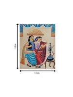 Babu and Bibi in Kalighat by Hasir Chitrakar