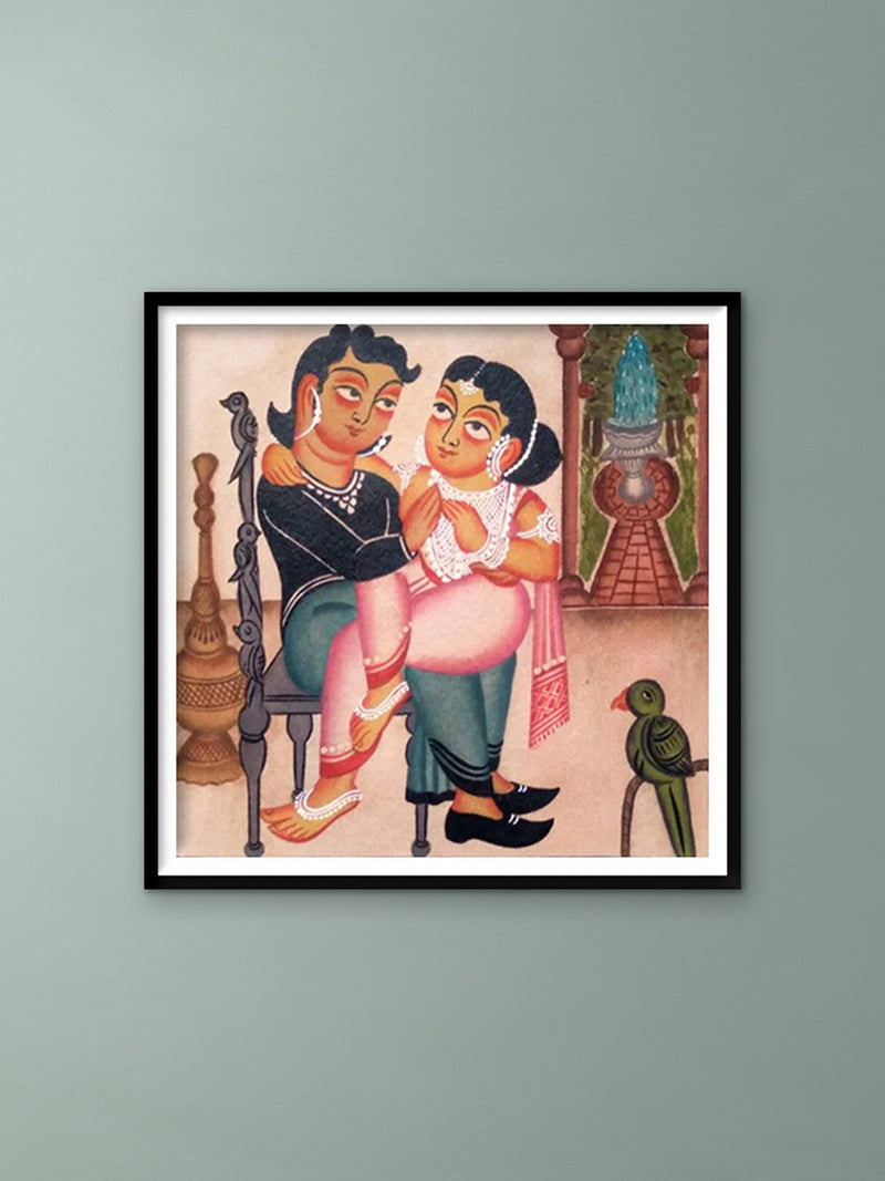 Whispers of Home:Kalighat Art by Bapi Chitrakar