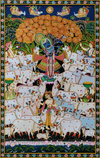 Srinathji’s Darshan: Pichwai Art by Dinesh Soni