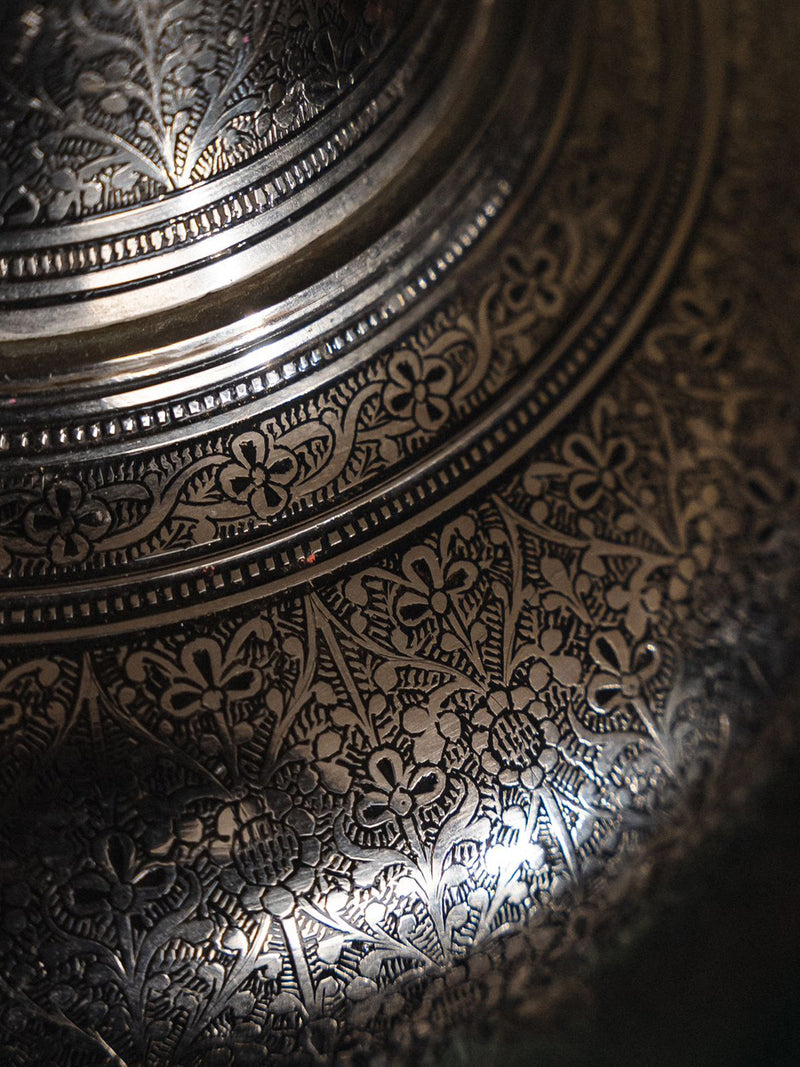 Jaipuri Kalash in Silver in Marodi Craft