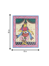 Woman with Drum in Pattachitra for sale