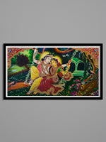 Shop Pankaj Kumar's Radiant Radha Krishna in Usta Miniature