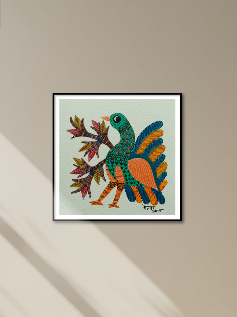 Shop Peacock in Gond by Kailash Pradhan