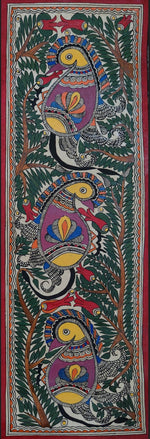 Buy Peacock in Madhubani by Ambika Devi