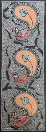 Buy Peacocks in Madhubani by Priti Karn