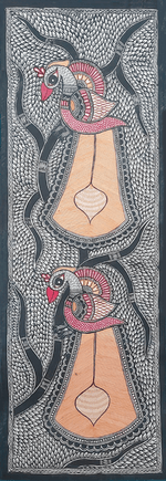 Buy Peafowl in Madhubani by Priti Karn