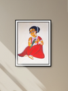 Portrait of Elegance: Uttam Chitrakar’s Kalighat Wonder