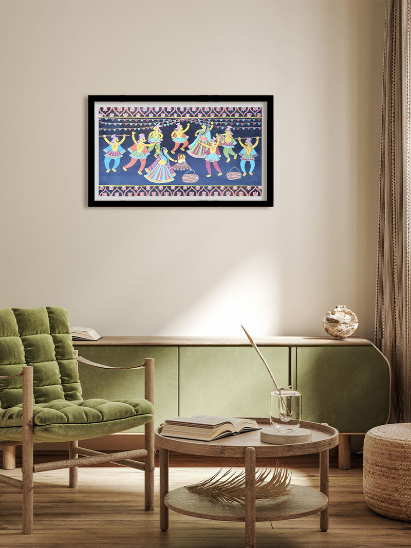 Shop for Lohri Tikuli Bihar folk art Painting