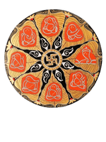 Buy Ashtavinayak  Lord Ganesha Tikuli round Wall Plates