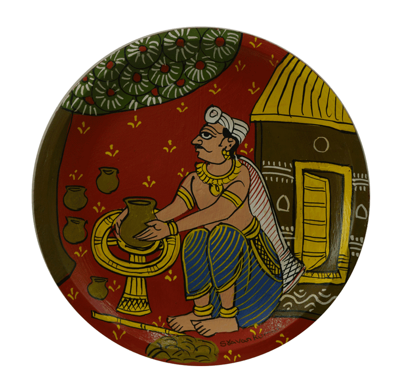 Buy Potter in Cheriyal Wall Plates by Sai Kiran