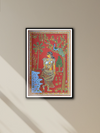 Shop RADHA: CHERIYAL SCROLL PAINTING by Sai Kiran