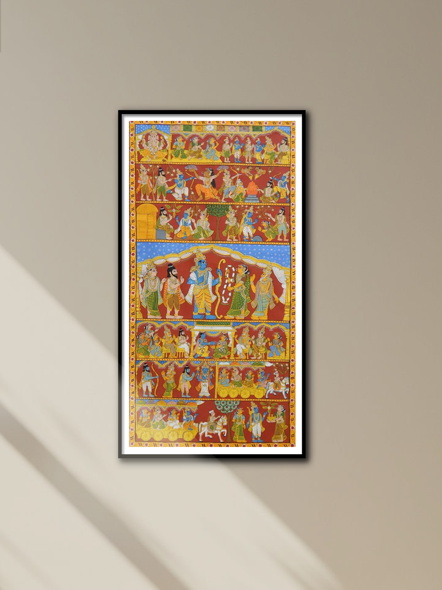 SHOP RAMAYANA: CHERIYAL SCROLL PAINTING