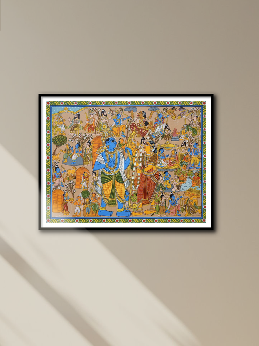 SHOP RAMAYANAM: CHERIYAL SCROLL PAINTING