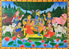 BUY Radha Krishna  CHERIYAL SCROLL PAINTING