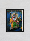 Radha Krishna, Tanjore Art by Sanjay Tandekar