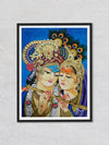 Radha-Krishna, Tanjore Painting by Sanjay Tandekar