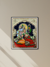 Shop Radha Krishna: Tanjore Painting by Sanjay Tandekar