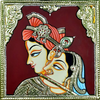 buy Radha Krishna: Tanjore Painting by Sanjay Tandekar