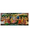 Radha Krishna in Pankaj Kumar's Enchanting Usta Miniature