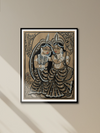 Buy Radha-Krishna in light hues: Bengal Pattachitra