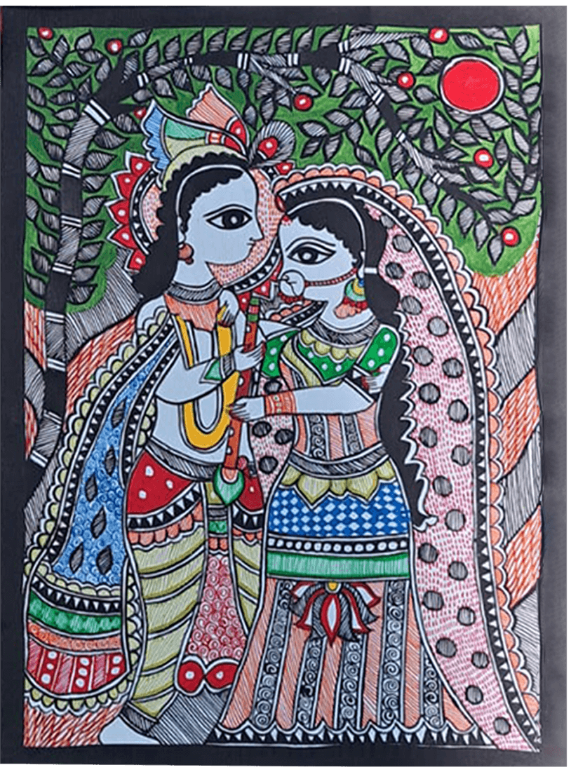 Buy Madhubani Wall Painting/Bihar Art/Home Decor