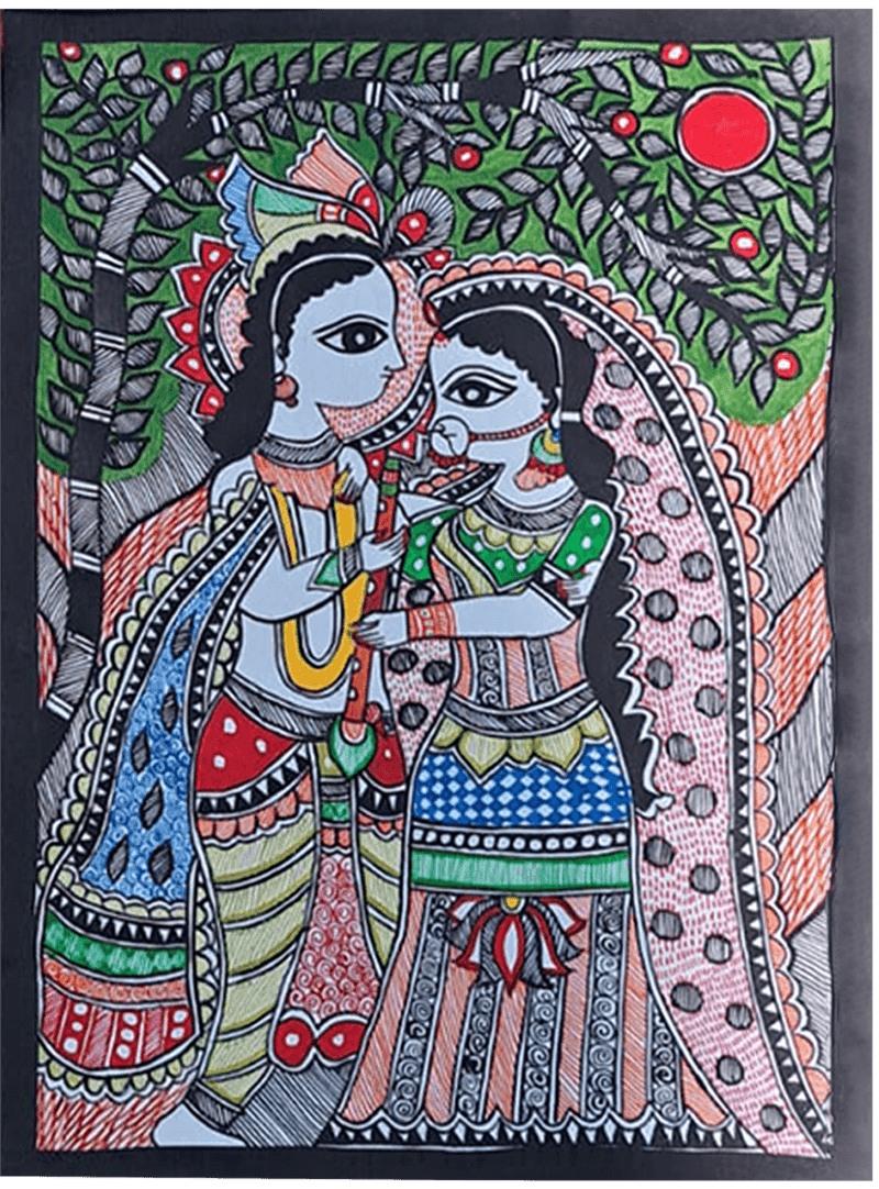 Buy Madhubani Wall Painting/Bihar Art/Home Decor