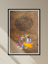 Buy Radha-Krishna’s divine harmony In Mughal Miniature by Mohan Prajapati 