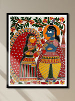 Shop Radha and krishna in Madhubani by Izhar Ansari