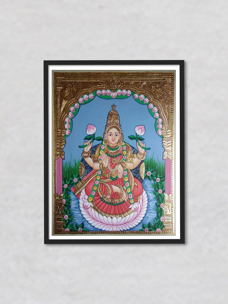 Radiance of Abundance: The Sacred Mysore Painting of Lakshmi 