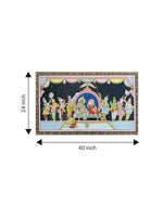 Coronation of Lord Rama in Pattachira for sale