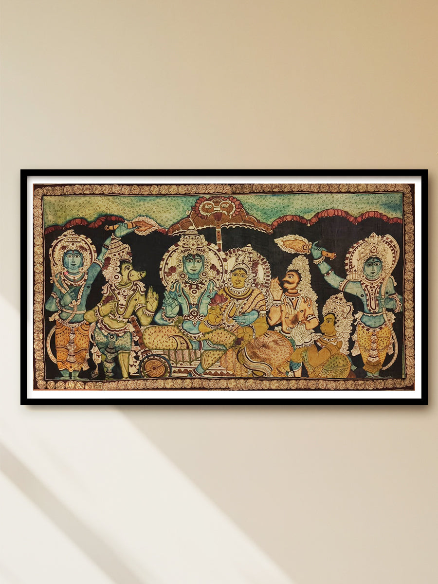 Shop Ram Darbar in Kalamkari by D Laxmi Amma