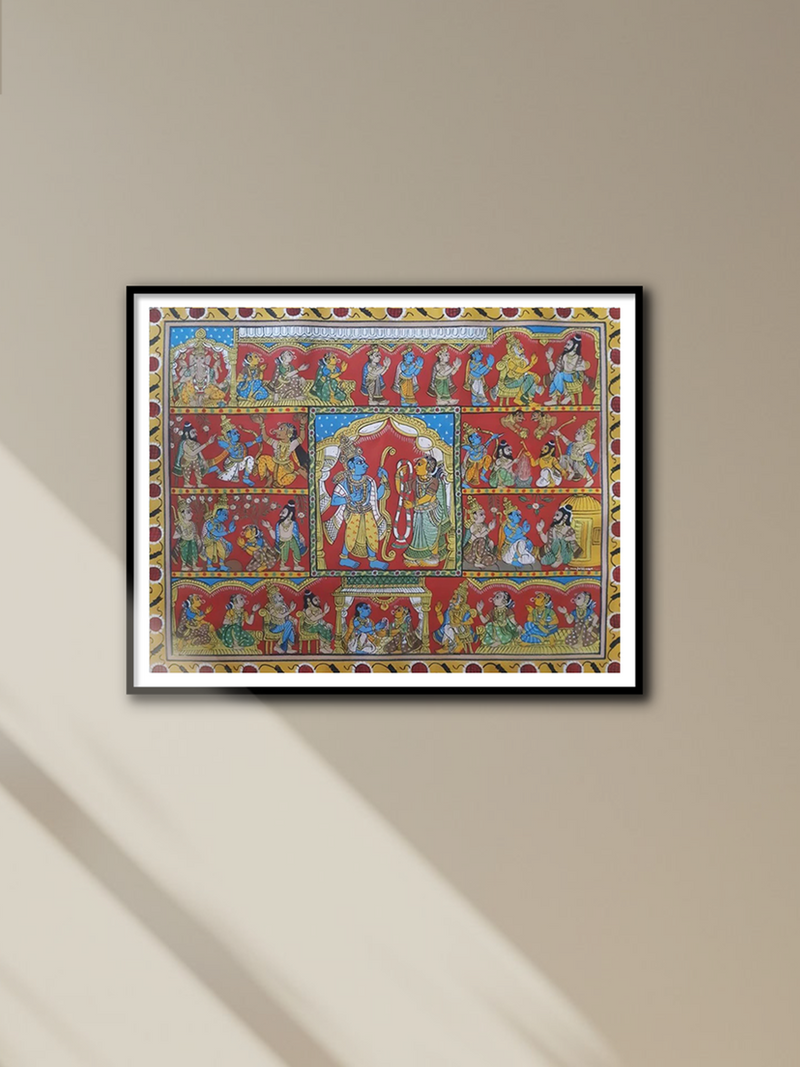 SHOP Ramayanam: CHERIYAL SCROLL PAINTING