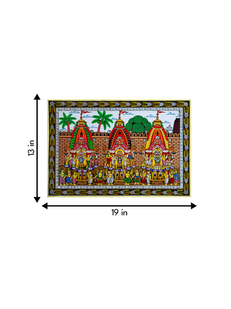 Rathyatra in Pattachitra for sale