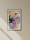 Shop Reflections of love:Kalighat painting by Hasir Chitrakar