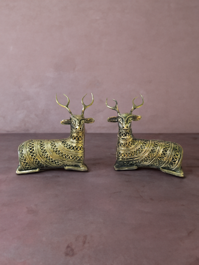 Shop Reindeers in Dhokra by Anil Baghmare