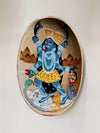 Maa kali Kalighat art Wall Plates for Sale