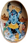 Shop for Maa kali Kalighat art Wall Plates