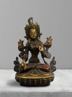 Tara Devi in Brass Work by Pannalal Soni for Sale