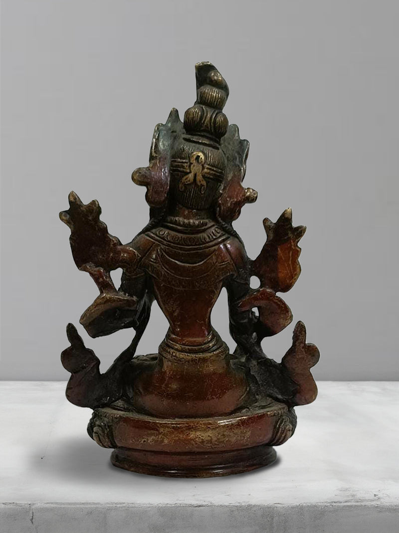 Buy Tara Devi in Brass Work by Pannalal Son