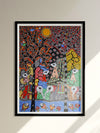 Representation of wildlife: Madhubani by Vibhuti Nath for Sale