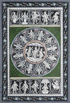 Let's decided to purchase the charming Vishnu avatara pattachitra painting