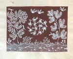 Buy Riverside in the Forest, Warli Art by Dilip Bahotha