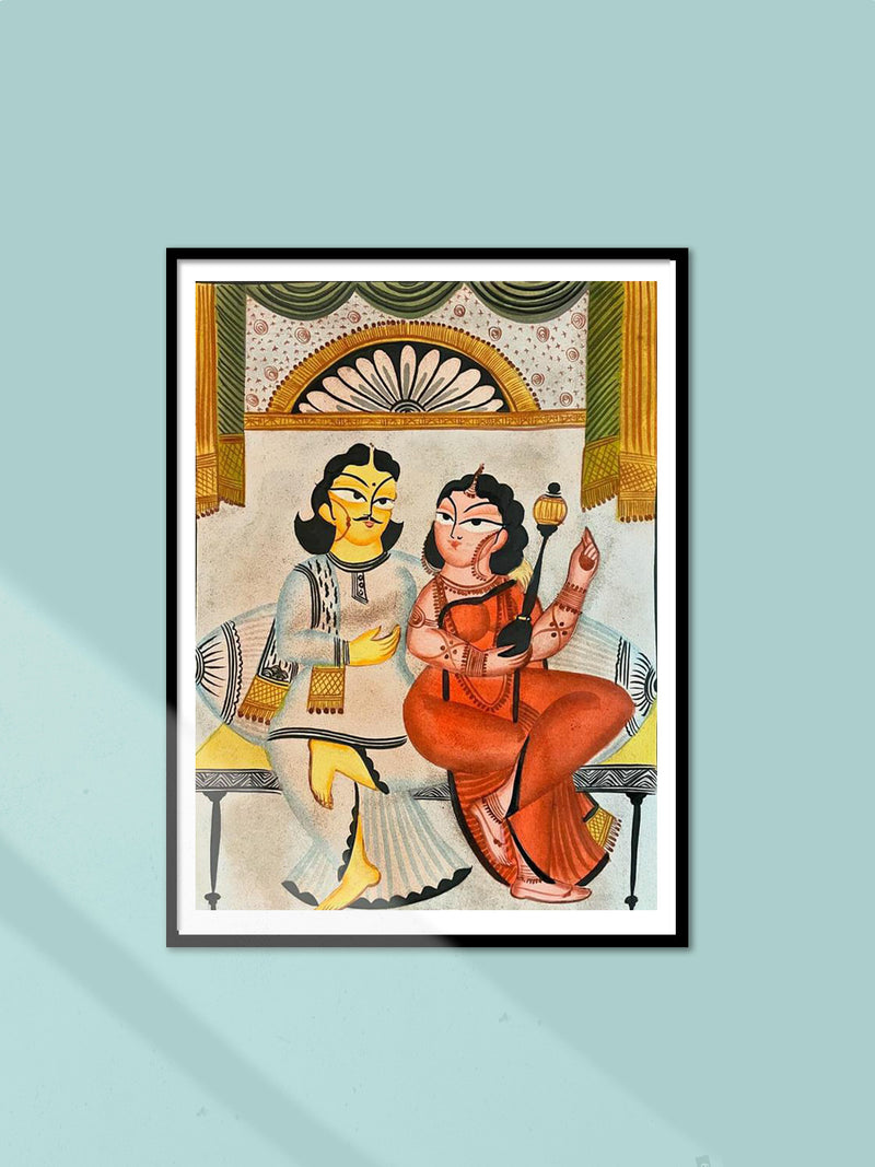 Shop  Romantic embrace In Kalighat by Uttam Chitrakar