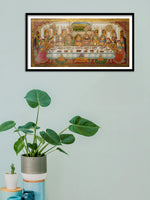 Royal Feast in Usta Miniature by Pankaj Kumar